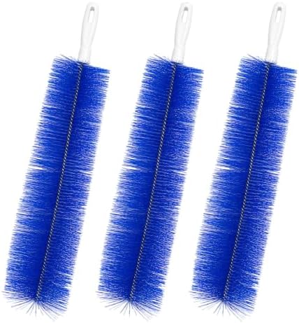 Bendable Microfiber Head, Fan Cleaner Brush, Reusable Fan Brush Cobweb Duster Microfiber Duster Ideal for Ceiling Duster, Household Duster Curtains，Fan Cleaner for Box Fan (Blue-3Pcs) - Image 7