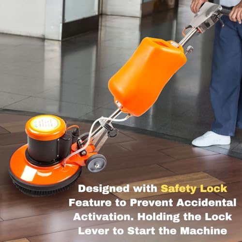 SM420AC 17" Floor Buffer Scrubber, 2 HP, 175 RPM - Image 4