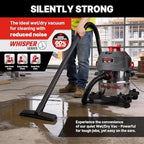 Shop-Vac 5 Gallon Ultra Quiet Shop Vacuum Wet and Dry, 4.5 Peak HP, 5430542 - Image 4