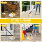 KeFanta 2 Pack Commercial Mop Heavy Duty Industrial Mops,60" Long Handle - Image 2