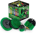 Drillbrush Green - Drill Power Kitchen Scrub Brush Kit by Drillbrush