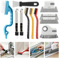 11 Pcs Window Track Cleaner Tools, Window Track Cleaning Brush & Scraper by Unknown