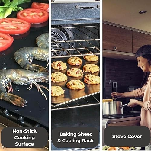 Stove Wrap SWMP200K Stove Cover/Protector & Oven Liner for RV/Camping/Boat Stoves – DIY Universal Cut to Fit - Heat Resistant/Non Stick/Non Flammable/Washable/Reusable/Long Lasting - Image 5