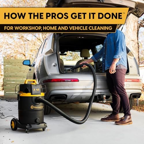 Vacmaster Professional VDK811PW 0201 8 Gal Wet/Dry Vac Self-Cleaning Filter - Image 3