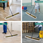 KeFanta 48" Commercial Dust Mop for Floor Cleaning,Heavy Duty Floor Duster - Image 2