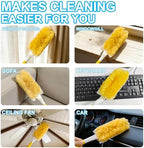 20 Pack Heavy Duty Duster Refills for Swiffer, Multi-Surface 360° Disposable Dusters Kit for Cleaning Dusting Electronics Furniture Blind Ceiling Fan (Handle is Not Included) - Image 5