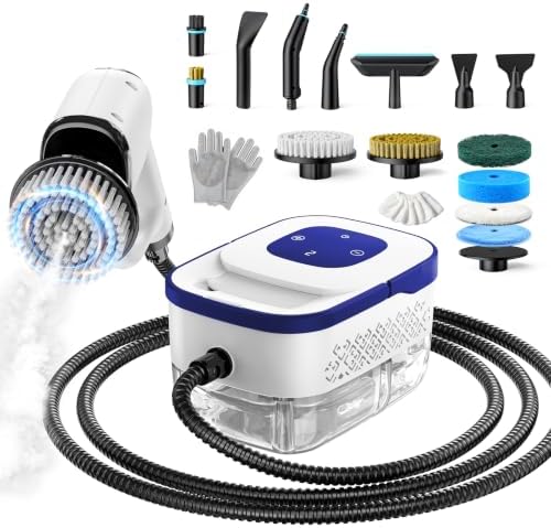 Steam Cleaner, Electric Spin Scrubber Portable Steamer for Cleaning by Unknown
