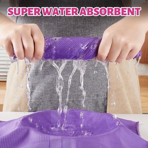 JOYMOOP Microfiber Cleaning Cloth, 5 Piece Set, Extra Large, Multi Color - Image 6
