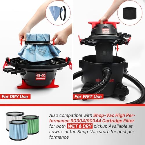 Shop-Vac 5430113 6 Gallon 4.5 Peak HP Wet/Dry Vacuum with Blower Function - Image 7