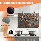 28"x20" Anti-Slip Electric Stove Top Cover - Image 4