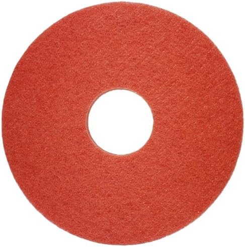 12" Cleaning Orbiter Pads - Commercial Floor Buffer Pads for Hardwood Floor Maintenance, Scrubbing, Polishing & Stripping - Compatible with Orbiter Machines (Red) by SACKORANGE
