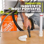 RYOBI ONE+ 18V Cordless 5 Gal. Wet/Dry Vacuum Kit with 1-1/4 in. Hose, Crevice Tool, 4.0 Ah Battery, and Charger - Image 4