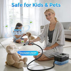 Steam Cleaner, Portable Steam Cleaner for Home with 1800W High Pressure, 15s Heat-Up,1600ML Large Tank, Handheld Steam Cleaner for Cleaning Upholstery, Tile, Car, Bathroom, Grout, Floor - Image 3