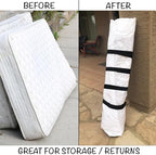 Mattress Vacuum Bag for Moving, Vacuum Seal Mattress Bag for Memory Foam or Inner Spring Mattresses, Compression and Storage for Returns, Leakproof Valve and Double Zip Seal (Queen/Full/Full-XL) - Image 4