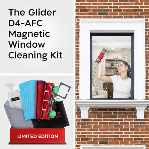 Tyroler Magnetic Window Cleaner Tool 0.1"-1.6" Thick | The Glider D4 - Image 2