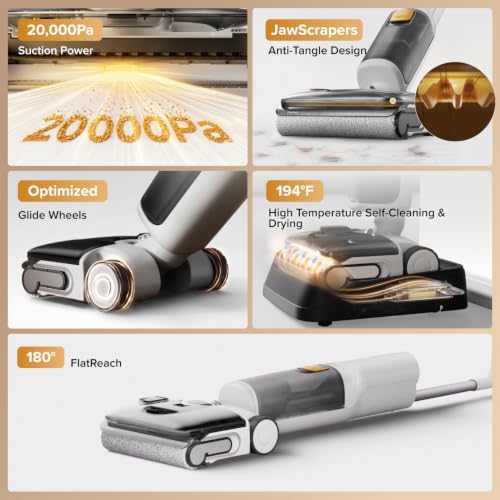 roborock F25 GT Gen 2 Wet Dry Vacuum Cleaner, Cordless Vacuum Mop Combo - Image 2