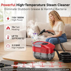 Steam Cleaner, 54oz Steamer for Cleaning, 16-Pcs Set for Home, Car - Image 2
