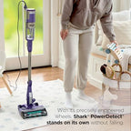 Shark PowerDetect Corded Stick Vacuum, Self-Cleaning, Eggplant, HZ4002 - Image 6
