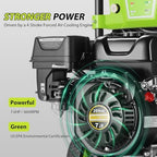 4200PSI Gas Pressure Washer 4.0GPM Gas Power Washer 209CC Gas Powered Washing Machine Commercial High Pressure Washer with 25ft Hose&5 Nozzles for Patio Garden Yard Vehicle,EPA/CARB/ETL - Image 5