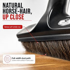 MP Maresh Products Floor Brush Attachment - Horsehair Brush, Black, 12 inch - Image 3