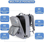 Large Personal Item Travel Backpack For Women Men Airline Approved Carry On Backpack Flight Approved Waterproof Sports Luggage Backpack Casual Daypack Small Hiking Backpack - Image 3