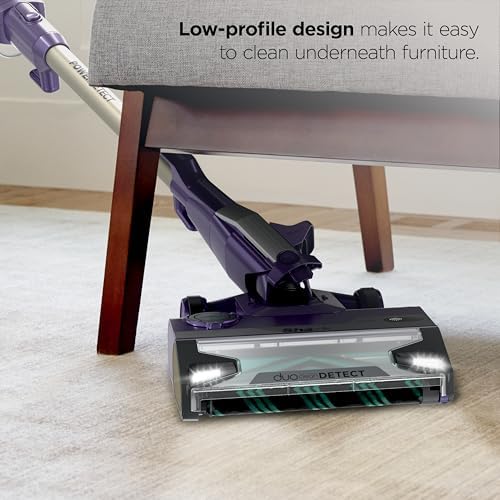 Shark PowerDetect Corded Stick Vacuum, Self-Cleaning, Eggplant, HZ4002 - Image 4