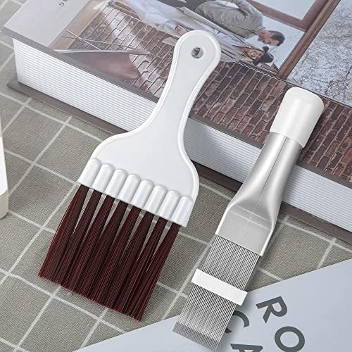 Boao 4 Pieces Air Conditioner Condenser Fin Comb and Fin Cleaning Brush - Image 6