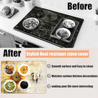 28"x20" Anti-Slip Electric Stove Top Cover - Image 2