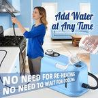 60.87oz Heavy Duty Steam Cleaner, 10s Rapid Heating Handheld Steamer for Whole Home, Car, Grout & Tile – Chemical-Free Pressurized Steam for Floors, Kitchen, Upholstery with 15 Accessories - Image 5