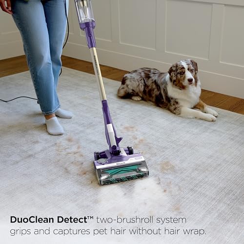 Shark PowerDetect Corded Stick Vacuum, Self-Cleaning, Eggplant, HZ4002 - Image 5