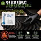 Grill Cleaning Kit, 10 PCS Bristle-Free Griddle Scrubber Pads with Reusable Handle, 4 Cleaning Levels for Blackstone, Grill Grates, Cast Iron, Smoker & Oven Racks - Image 6