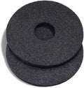 Teenyyou 2 Pcs 17" Black Floor Buffer Pads for Machine by Teenyyou