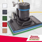 Tan Floor Maintenance Pads, 12" x 18" x 1", Orbital Floor Machines, 5 Pack - Image 4