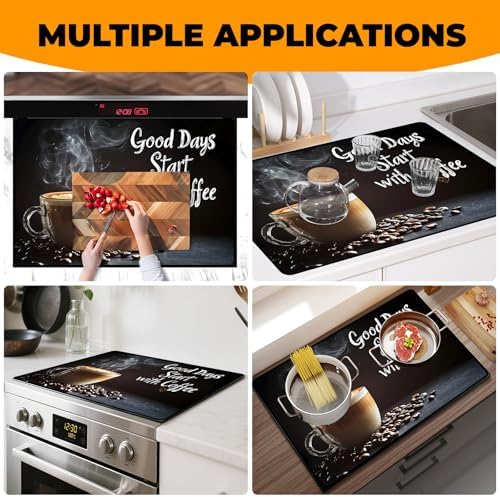 Stove Top Cover for Glass Electric Stove (Cafe, 30" x 21") - Image 7