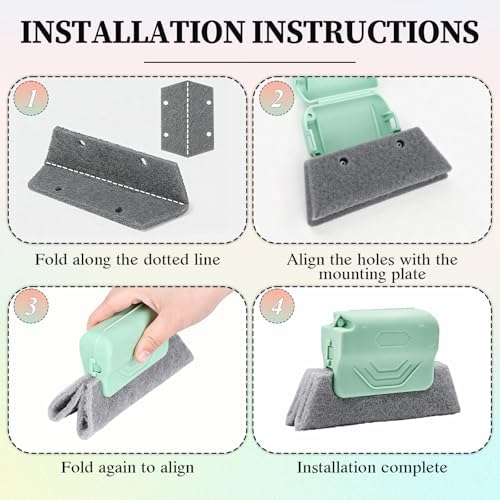 Magic Window Track Cleaner, 2025 Upgraded Window Groove Cleaning Brush Tools Set, Handheld Window Track Cleaner Brushe Tools for Window lides Gaps, Tile Lines Shutter Car Vents (Mix 3Pcs) - Image 3