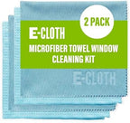 E-Cloth Window and Glass Cleaner Kit, Just Add Water - 2 Kits by E-Cloth