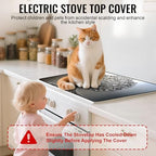 NYZE Tree of Life Silicone Stove Top Cover 28 x 20 Inch Decorative - Image 4
