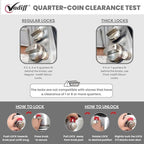Mom's Choice Award Stove Knob Locks | 5-Pack Silicone Child Safety Lock Set - Image 4