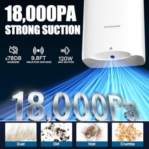 Pro Touchless Vacuum Automatic Dustpan, 6L electric dustpan for Hair Salon - Image 2