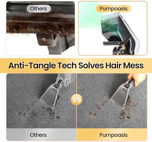 Upholstery Tool Compatible with Mytee 8400P Air Lite,1-1/2 Inches Interface,1/4” Quick Connect,Add Cleaning Brushes,Anti Fall Transparent Shell,Clean Carpets,Car Upholstery,Upholstery Tool - Image 6