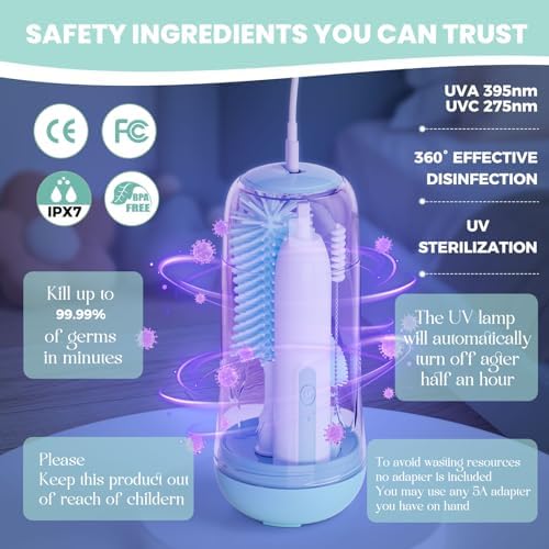 Electric Bottle Brush Cleaner,Rechargeable Baby Bottle Cleaning kit with Formula Mixer, Silicone Nipple&Straw Brush, Soap Dispenser, Drying Rack-IPX7 Waterproof,Long Battery Life for Home & Travel - Image 4