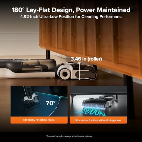 roborock F25 ALT Wet Dry Vacuum Mop Combo with Self-Propelled Assist Wheels - Image 6