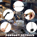20 Pcs Coffee Machine Cleaning Brush Set Coffee Grinder Brush Espresso Machine Cleaning Barista Home Kitchen Bean Grain Scrub Tool Accessories - Image 3