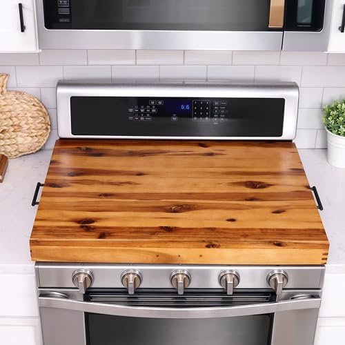 TIDITA Stove Top Covers for Electric Stove, Noodle Board, 30”x22” (Outer) by TIDITA