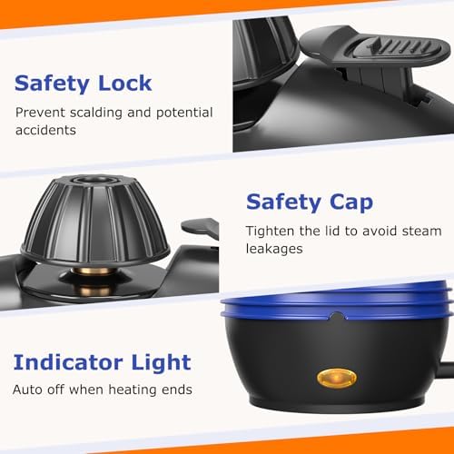 COSTWAY Handheld Steam Cleaner, 1050W Portable Household Steamer - Image 6