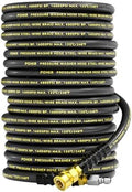 3/8" Pressure Washer Hose 150ft 4800PSI with Swivel Quick Connector by POHIR