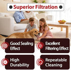 4 Pcs 2KE2105000 Cloth Bag Liner Compatible with Hoover C2401 C2401010 - Image 5