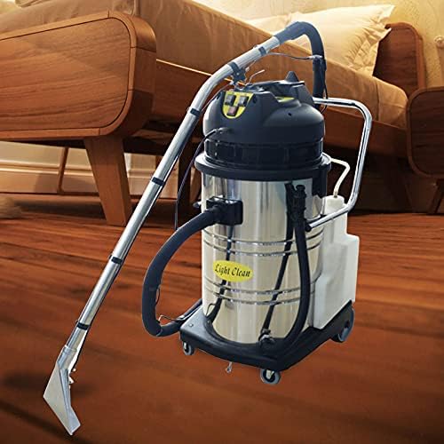 Commercial Carpet Cleaner Machine, 2110W 60L Industrial Carpet Cleaner, Professional Commercial Carpet Extractor Vacuum Washing Machine for Sofa Curtain Floor Home Hotel by Unknown