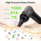 Steam Cleaner for Home Cleaning: 3-Level Control Portable Handheld Steamer - Image 6