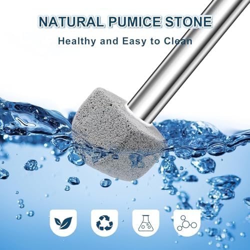 Pumice Stone Toilet Bowl Cleaner for Hard Water Ring & Stains - Image 2